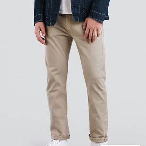 Levi’s 513 Slim Straight 33x30 Light Tan Beige